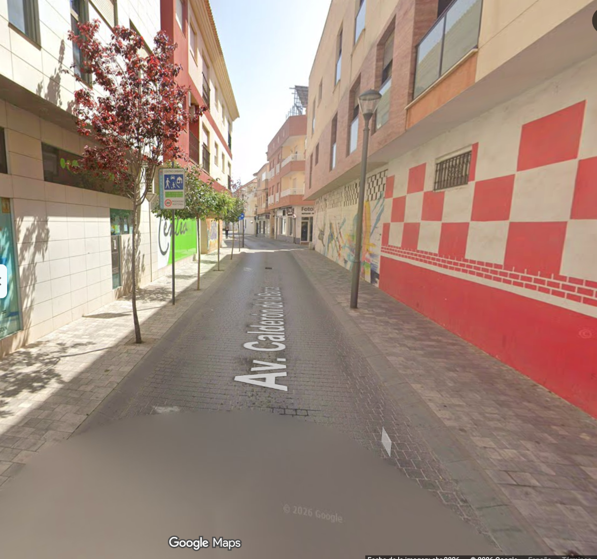 Entorno de la avenida Calderón de la Barca